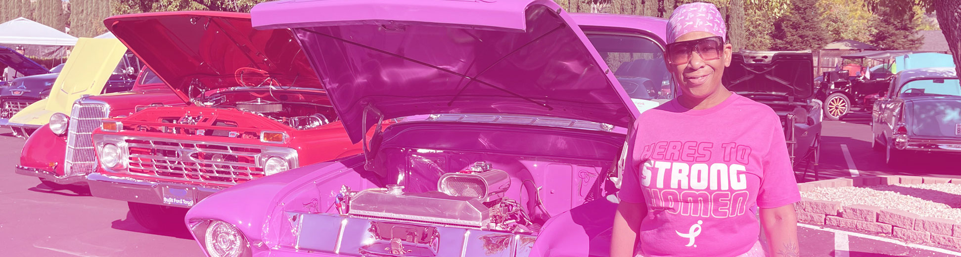 Nor-Cal Think Pink Car Show Banner