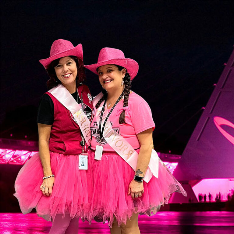 Faces of Strength Calendar: Breast Cancer Survivors Rhonda & Nicole
