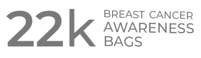 22,000 breast cancer awareness bags