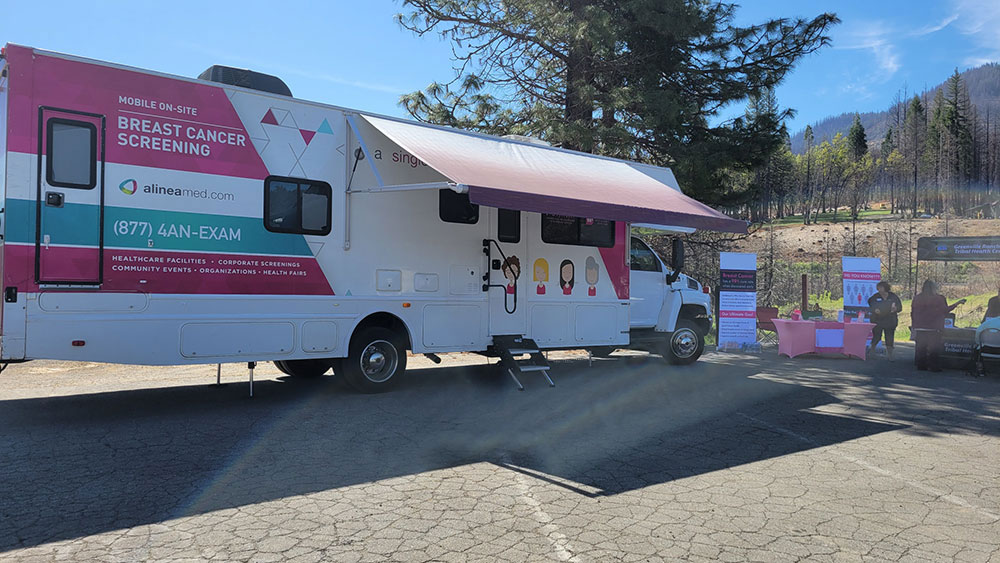 Mobile mammography rv