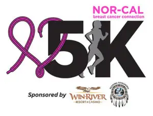 5K event logo with sponsor logos